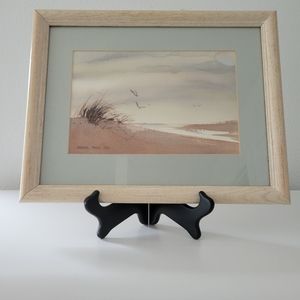 Beautiful watercolor painting - framed with glass